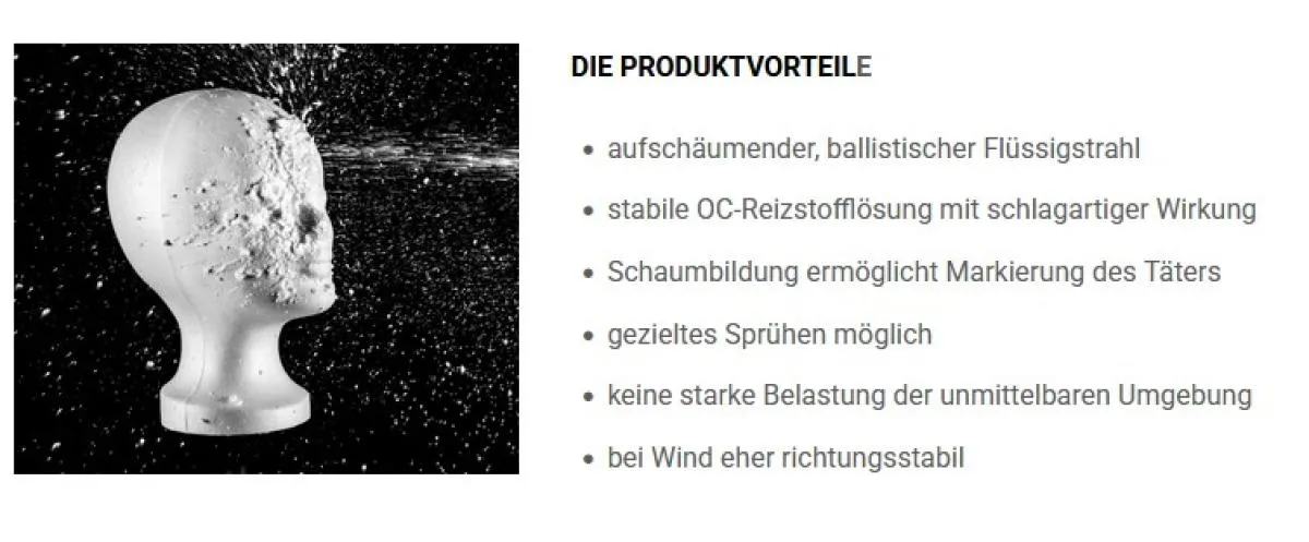 TW1000 Pepper-Foam Man 40ml - Frei Verkäuflich